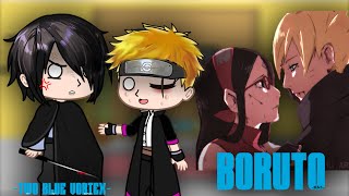 BORUSARA Parents react to them BORUTONARUTOGacha club [upl. by Far544]