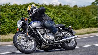 First Ride Review 2021 Triumph Bonneville T120 A True Modern Classic  MotoUK [upl. by Nylsirk]