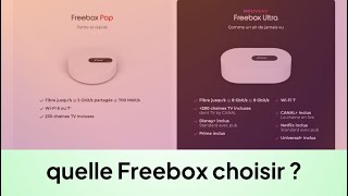 Quelle Freebox Choisir  ULTRA vs POP vs RÉVOLUTION [upl. by Zoubek]