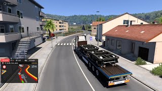 Train Undercarriage 20t  Volvo FH16  Euro Truck Simulator 2  ETS 2 Gameplay  High Speed  371 [upl. by Aslin]