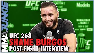 Shane Burgos full postfight interview  UFC268 [upl. by Nonnaihr]