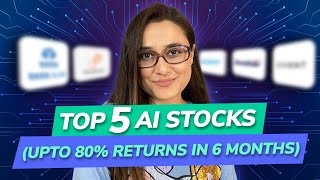 5 Indian AI stocks  Top AI stocks of India 2023 [upl. by Norrie990]