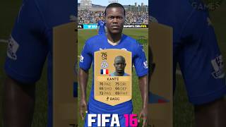 NGolo Kante FIFA evolution 1524 shorts eafc24 fc24 fifa kante leicester chelsea [upl. by Rramal]