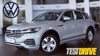 VOLKSWAGEN TOUAREG  REVIEW COMPLETO Y PRUEBA DE MANEJO  TEST DRIVE PARAGUAY [upl. by Thorlay343]