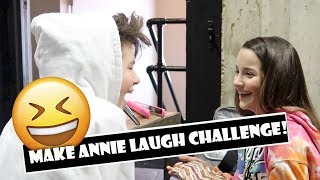 Make Annie Laugh Challenge 😆 WK 3712  Bratayley [upl. by Euqininod550]