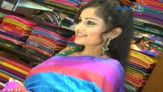 Entertainment  Heroine Madhavi Latha In Pattu Saree [upl. by Eikcid]