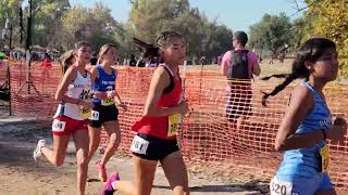 Maelin Nunez Great Oak at CIF State Cross Country Championships 2023 [upl. by Gloriane]