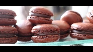 Ganache a macaron au chocolat  Thermomix ® quotrecette facilequot [upl. by Jacqui263]