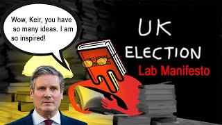 Labours 2024 UK Manifesto ContainsWords [upl. by Kuhlman421]