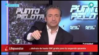 Josep Pedrerol se cabrea con los becarios de Punto Pelota [upl. by Francois]