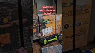 soldadora microalambre furius carpinteria [upl. by Frolick]