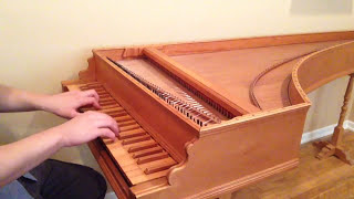 Antonio Valente La Romanesca  Italian Harpsichord For Sale [upl. by Rahr]