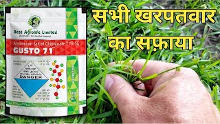 ammonium salt of glyphosate 71 sg  Mera 71 herbicide  best powerful herbicide  Mera 71 dosage [upl. by Sholom]