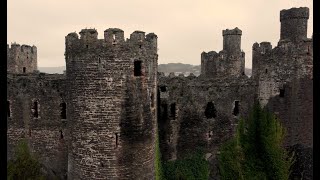 Conwy Castle WalesShort History 4K [upl. by Yttig]