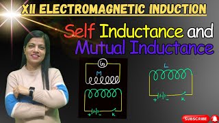 Self Induction and Mutual Induction  Electromagnetic Induction  Class 12 Physics [upl. by Jaquiss]