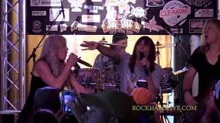 Jeff Keith Tesla Ride for Reason 2018 Biker Bash  Rocky Mountain Way  101318 on ROCK HARD LIVE [upl. by Erhard]