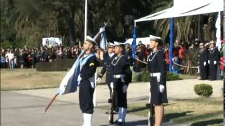 Ceremonia de Jura de Fidelidad a la Bandera de cadetes aspirantes y marineros [upl. by Acimak]