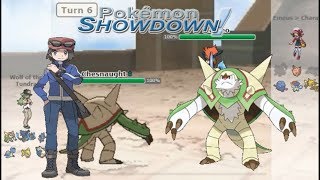 Pokemon Trainer Calem Team  Pokemon Showdown [upl. by Tisdale]