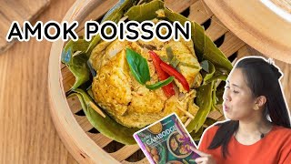 AMOK POISSON  RECETTE INRATABLE  3 astuces 🐟🔥🇰🇭 [upl. by Valoniah70]