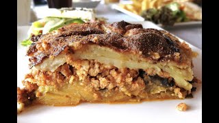 How To Make A Real Traditional Greek Moussaka [upl. by Pace]