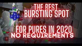 The Best Bursting Spot For 1 Def Pures  NO REQUIREMENTS  OSRS Bursting Guide [upl. by Ttsepmet]