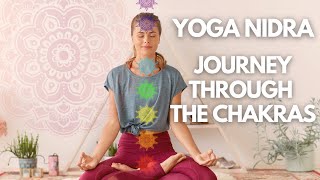 I AM Yoga Nidra Journey Through the Chakras led by Kamini Desai  NSDR NonSleep Deep Rest [upl. by Nosbig]