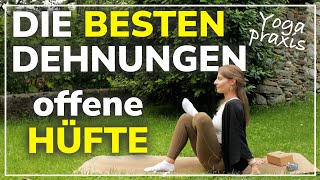 5 BESTEN Übungen für deine Hüfte  Praxisvideo Hatha Yoga [upl. by Glovsky258]