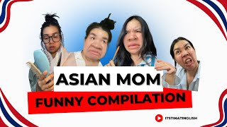 Asian Moms Compilations short clips  wTina Yang [upl. by Ratep]