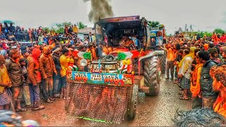 🚜💭Arjun Mahindra 555 Vs new holland 3630 tochan competition race [upl. by Baynebridge]