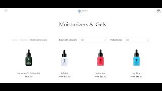 Phytoceuticals Moisturizers amp Gels [upl. by Uella482]