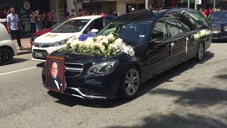 Final journey for one of most richest person in Malaysia Mr Yeoh Tiong Lay who is founder ofYTL CORP [upl. by Templas]