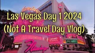 Las Vegas Day 1 It’s Not A Travel Day Vlog Chandelier Bar at the Cosmopolitan  Flamingo Hotel [upl. by Attenaej]