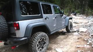 2013 Jeep Wrangler Rubicon 10th Anniversary Edition on the Rubicon Trail [upl. by Naynek]