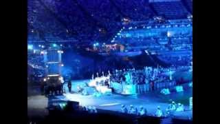 Olympics Opening Ceremony rehearsal NHS GOSH scene [upl. by Ultun]