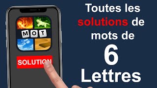 4 Images 1 Mot Solution 6 Lettres 🏆 【Facile et Rapide à voir】 [upl. by Ratib]