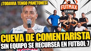 La nueva faceta de Christian Cueva será comentarista en torneo fútbol 7 de Carlos Zambrano [upl. by Llerret]