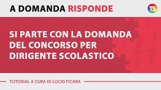 Concorso dirigenti scolastici 2023 ci sarà la preselettiva Le risposte alle vostre domande [upl. by Funch]