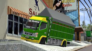 SHARE LIVERY MOD CANTER OLD STYLE FREE TERBARU BUSSID [upl. by Airres30]