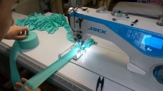 Lockstitch machine Jack A4 blank Assembly foot Assembly [upl. by Ahsiri973]