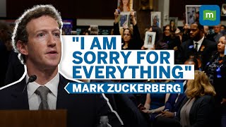 Mark Zuckerbergs Apology At US Senate Explained Heres What Happened l US Senate Hearing [upl. by Enelyahs]