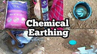 Chemical Earthing With Pure Copper Earthing Electrode [upl. by Ramiah]