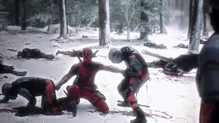 Deadpool fight Scene  Deadpool vs TVA fight Scenes  Deadpool Destry TVA army  Deadpool Best fight [upl. by Notreve]