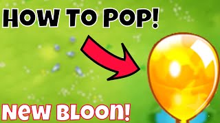 How To EASILY Pop The NEW BTD6 Golden Bloon Bloons TD 6 Update 240 [upl. by Winslow357]