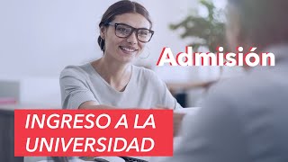 Consejos para la entrevista de ingreso a la Universidad [upl. by Yrem77]