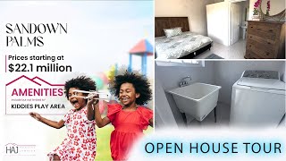 SANDOWN PALMS MODEL UNIT Townhouse  Open House Tour  HAJ Development newhomes realestate fyp [upl. by Amelus]