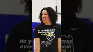 Handle Hard Better  Kara Lawson PART 2 short shorts coachesdiary hoops KaraLawson Duke [upl. by Euqilegna25]