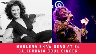 Marlena Shaw dead at 84 California Soul singer [upl. by Annaeirb]