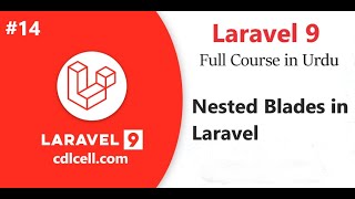 14 Nested Blade Template  How to Open Nested Blade files in Laravel [upl. by Griffin]