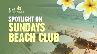 Spotlight on Sundays Beach Club [upl. by Grous]