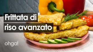 Frittata di riso avanzato ecco cosa puoi cucinare con gli avanzi [upl. by Marriott787]